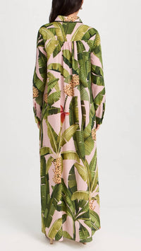 Farm Rio - Maxi Cover Up Shirt Dress
