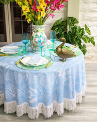 Lilly Pulitzer - Round Fringe Tablecloth