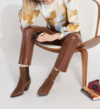 Lysse - Ankle Elysse Vegan Leather Pant
