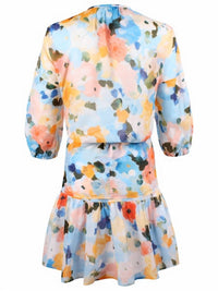 Finley Wildflower Coco Mini Dress in multi - women's dress - alternate view