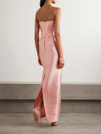 Bernadette - Strapless Taffeta Gown