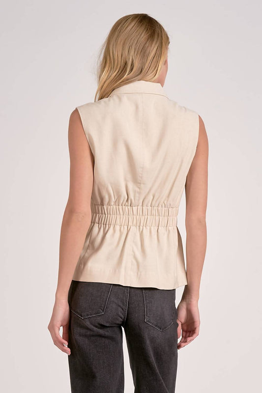 Elan - Cinched Waist Vest