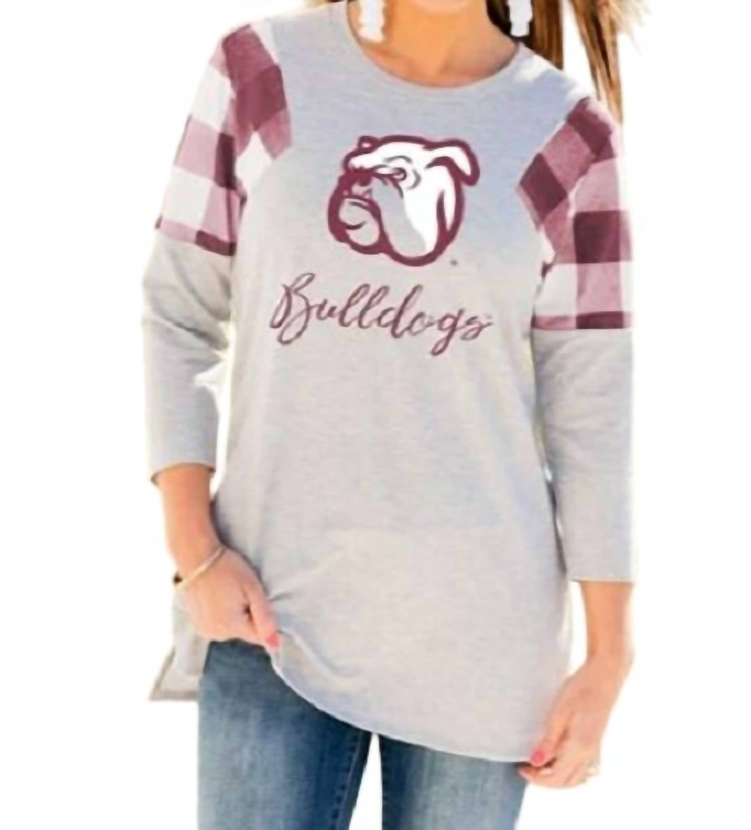 Gameday Couture - Mississippi State University Get in Check Tunic