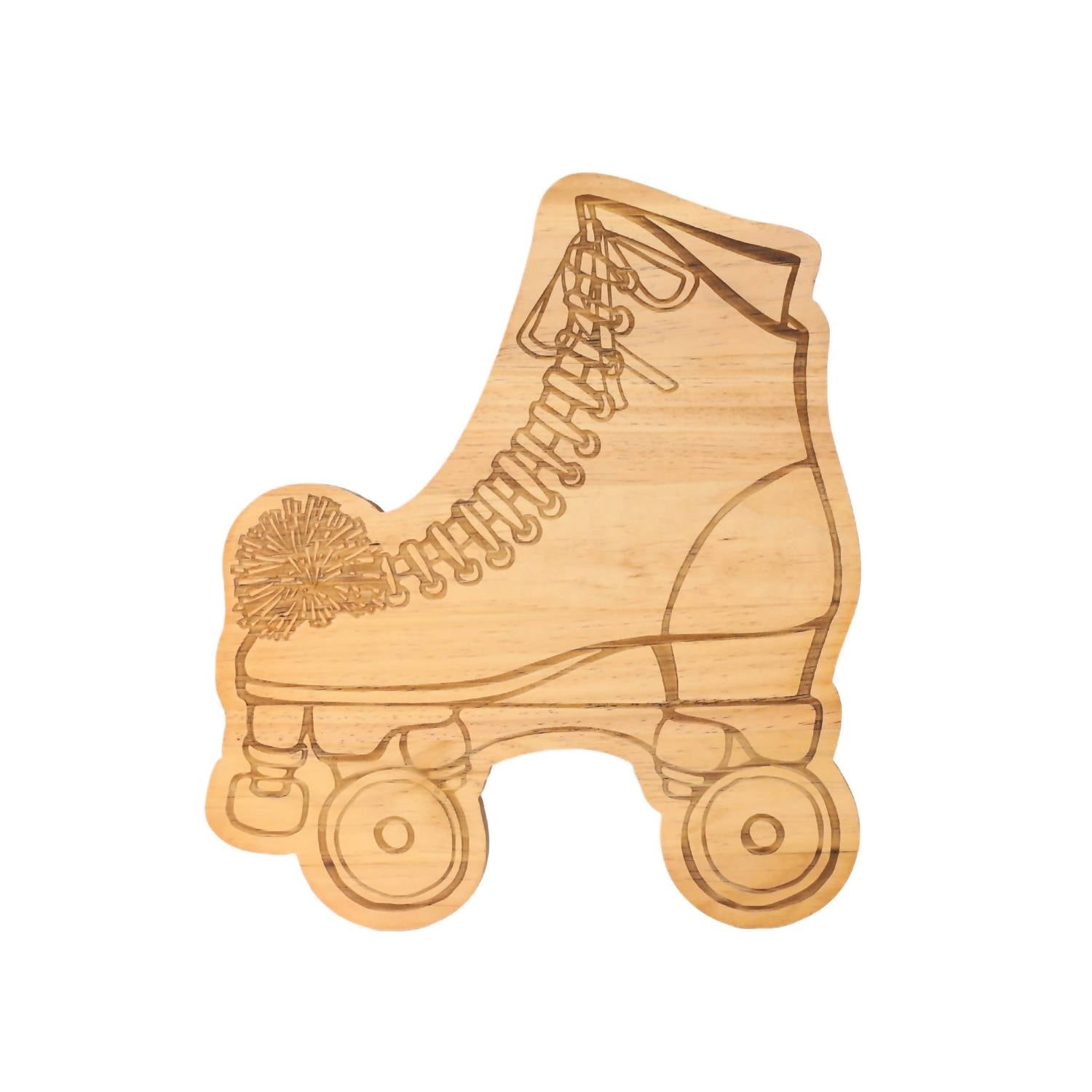 Creative Gifts International - Roller Skate Wood Board - 13" x 15"