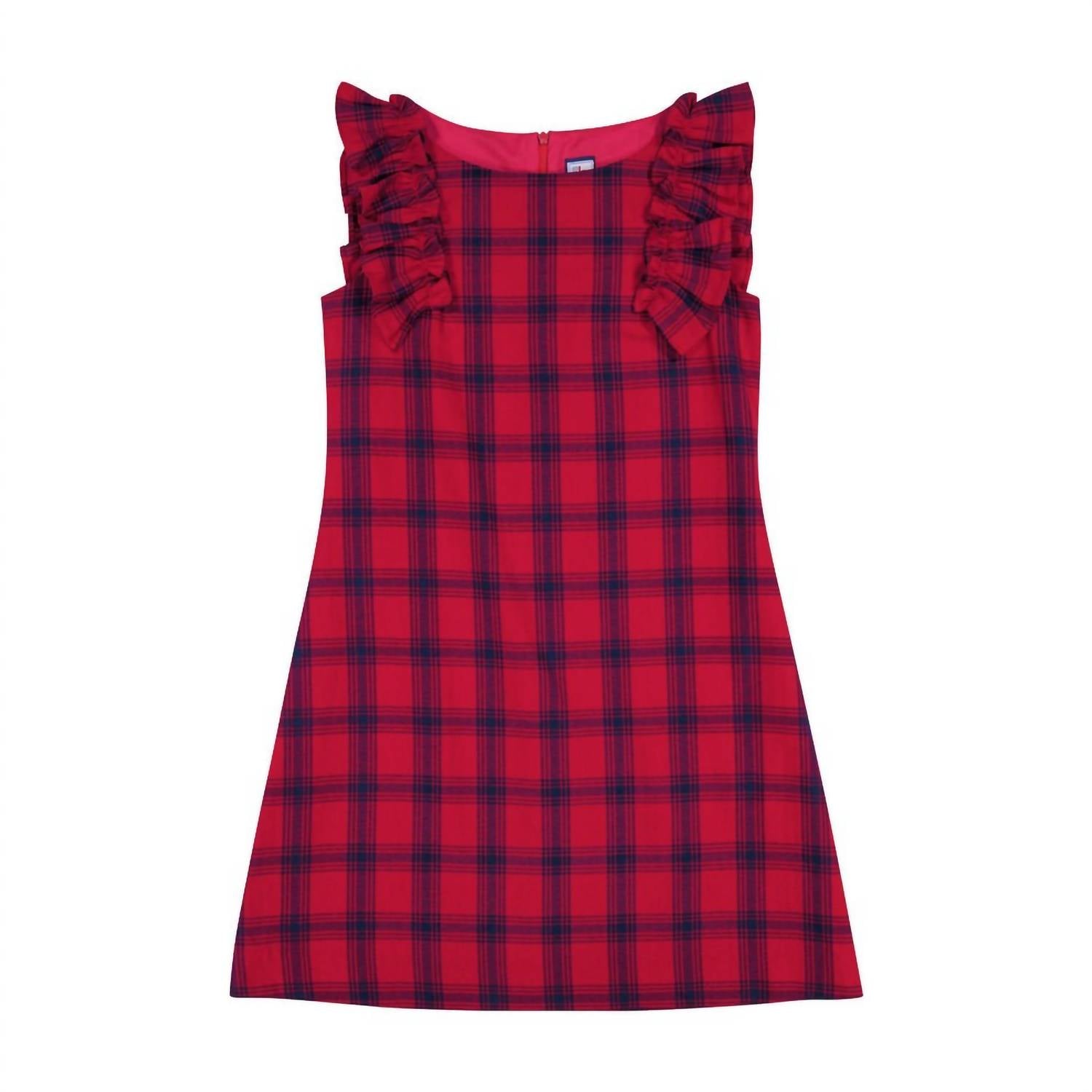 Busy Bees - Girl's Grace Ruffle Sleeve Shift Dress