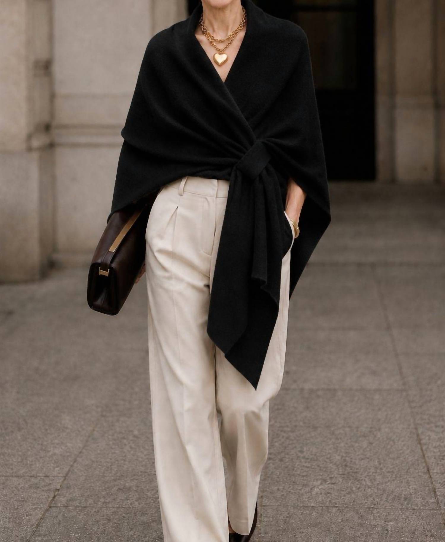 J'Envie/Eli - The Rachel Knit Wrap