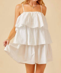 Day + Moon - Ruffles For Days Mini Dress