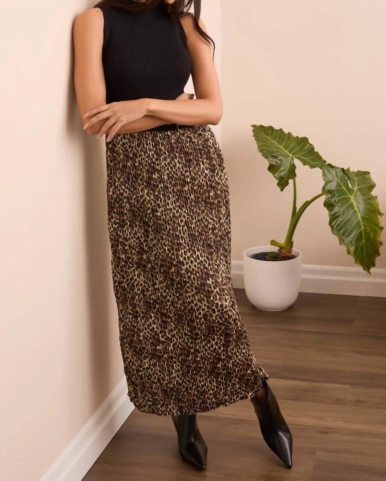 Tribal - Sleeveless Twofer Maxi Dress