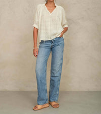 M.A.B.E. - Etta Short Sleeve Top