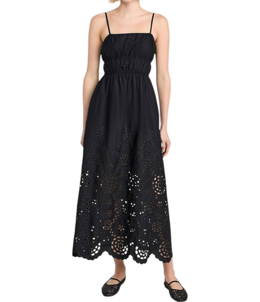 Madewell - Embroidered Tank Midi Dress