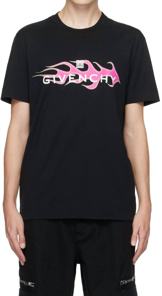 Givenchy - Flames Graphic T-shirt