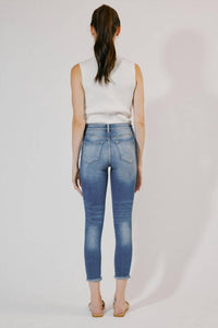Kancan - Distressed Ankle Skinny Jeans