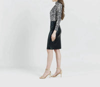 Clara Sun Woo - Liquid Leather Skirt
