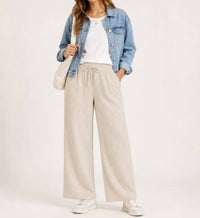 Elan - Smocked Waist Pant