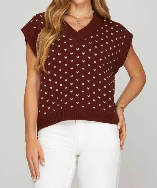 She + Sky - Spirit Knit Vest