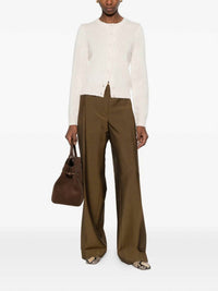 NILI LOTAN Saskia Cardigan in ivory - women's cardigan