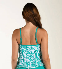 24Th & Ocean - Underwire V-neck Blouson Tankini Top