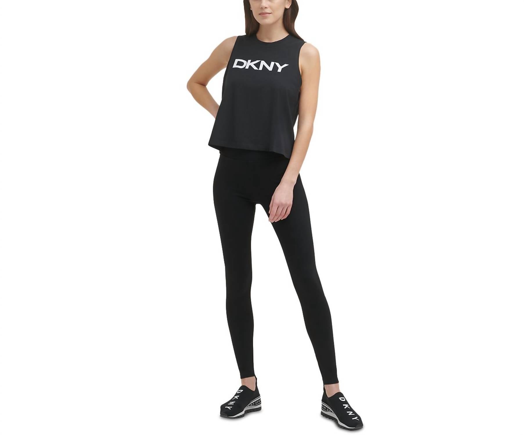 Dkny - Sport Cotton Logo Tank Top