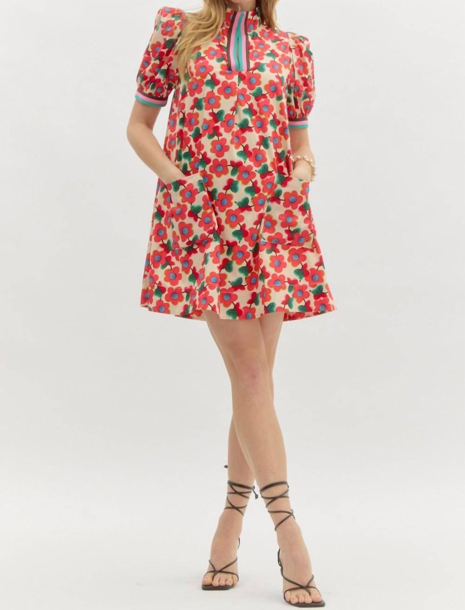 Entro - Maria Floral Dress