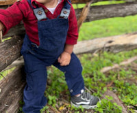 Me & Henry - Boy's Jasper Woven Onesie