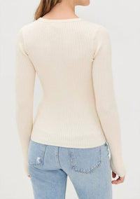 Faherty - Milo Fitted Ribbed Cardigan - Plus