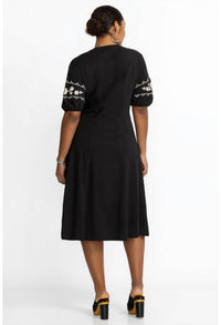 Johnny Was - WOMEN'S SEAMED KNIT DRESS CAMILLE PLUS