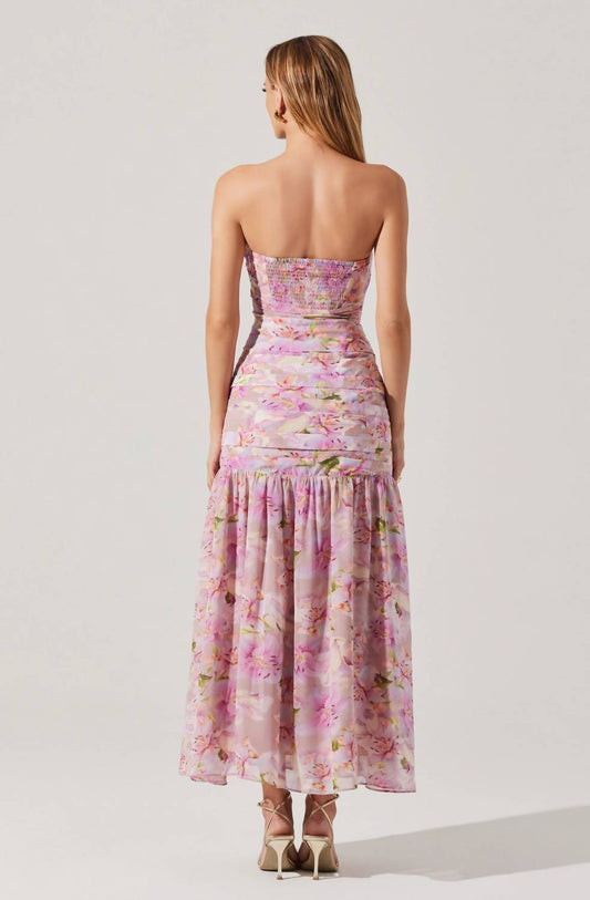 Astr - Estefany Strapless Maxi Dress