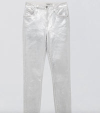Rae High Rise Coated Jeans