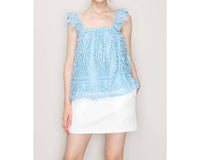 Ina Fashion - Maya Sleeveless Lace Top