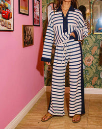 Bucketlist - Birdie Drawstring Stripe Pants