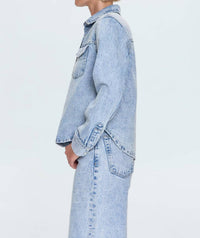 Pistola - Thea Shrunken Denim Shacket