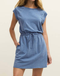 Z Supply - Kalani Jersey Denim Mini Dress