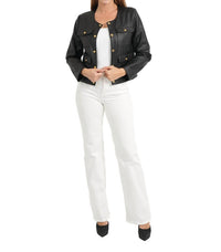 LOVE TOKEN Julie Jacket in black - women's jacket - detail view