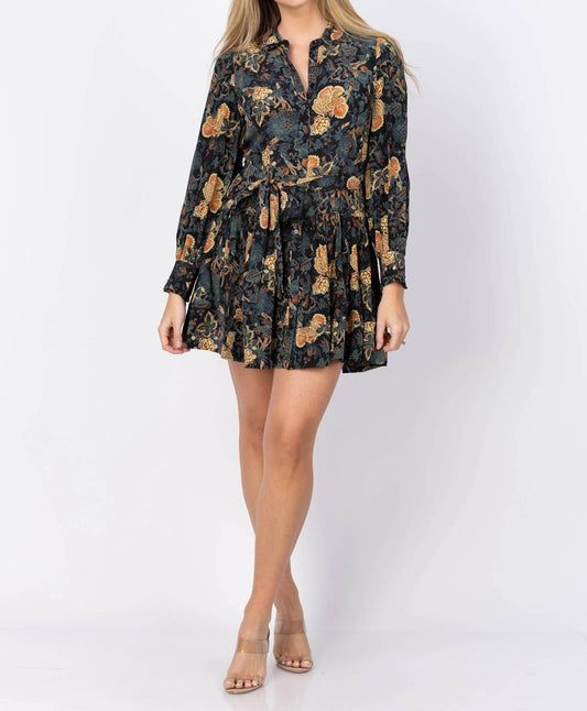 Ulla Johnson - Simona Silk Long Sleeve Mini Dress
