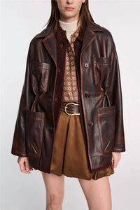 Dorothee Schumacher - SLEEK STATEMENT LEATHER JACKET