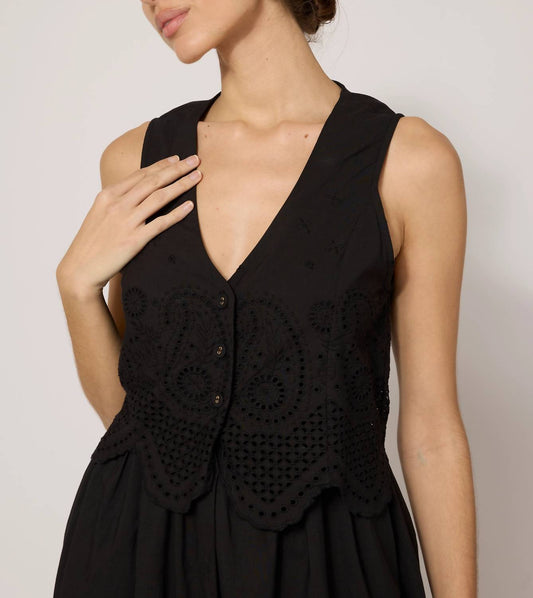 Cleobella - Julie Black Midi Dress