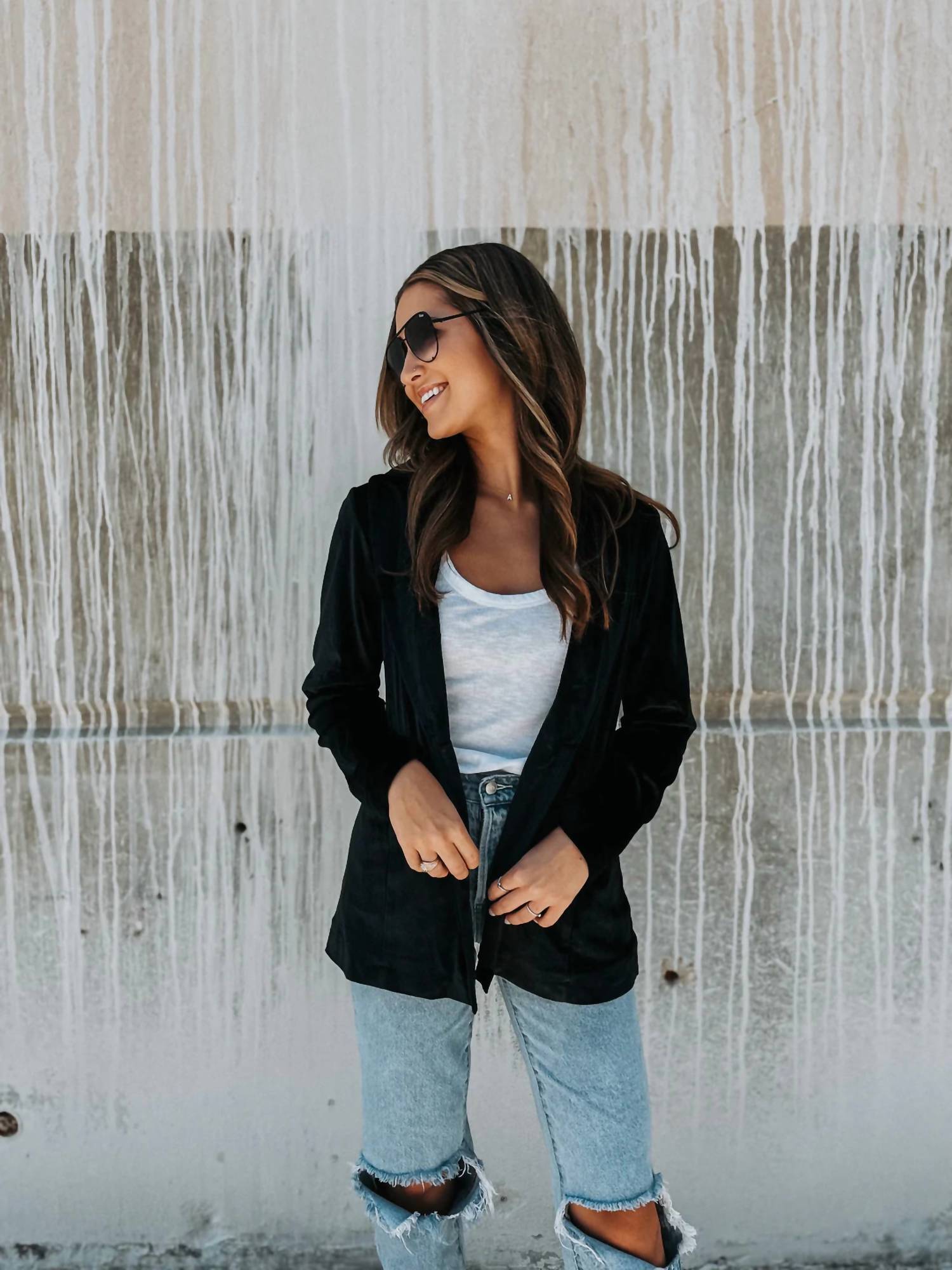Blakeley - Everything We Knew Velvet Blazer