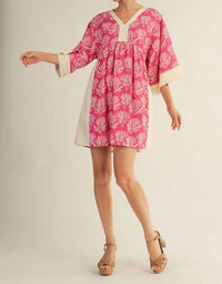 Jodifl The Rue Dress in fuchsia - women's dress - alternate view