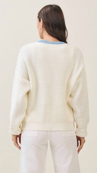 Able - Contrast Cardigan