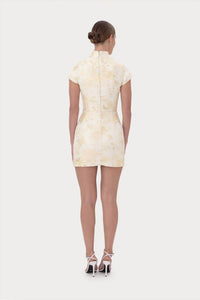 Sau Lee - Kiana Jacquard Mini Dress