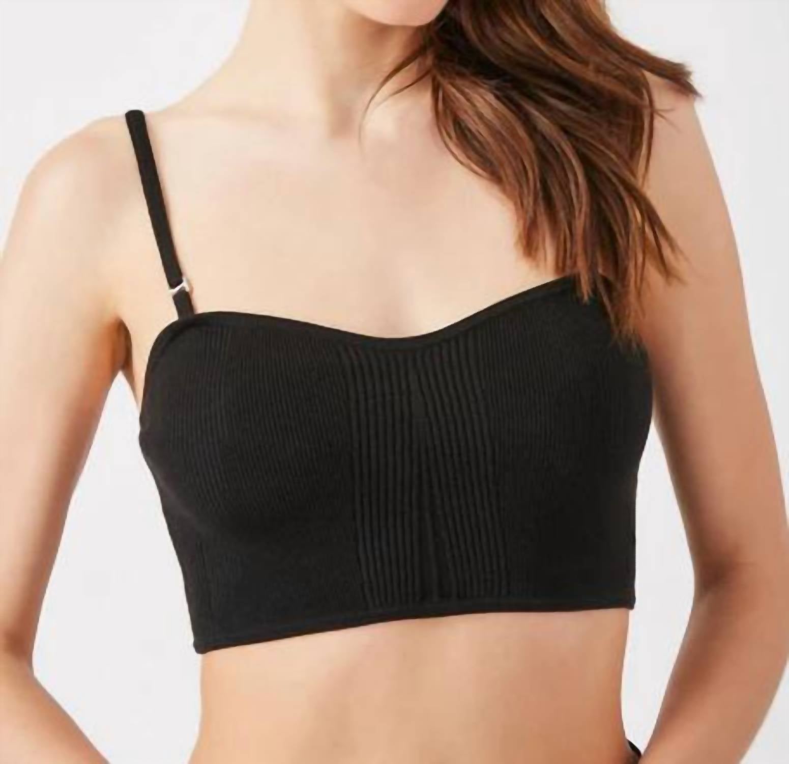Grey/Ven - Glow Knitted Bra