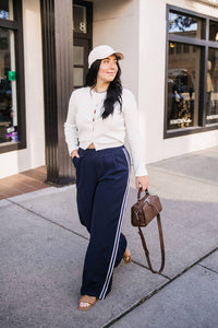 Bishop + Young - Side Stripe Pull On Pant