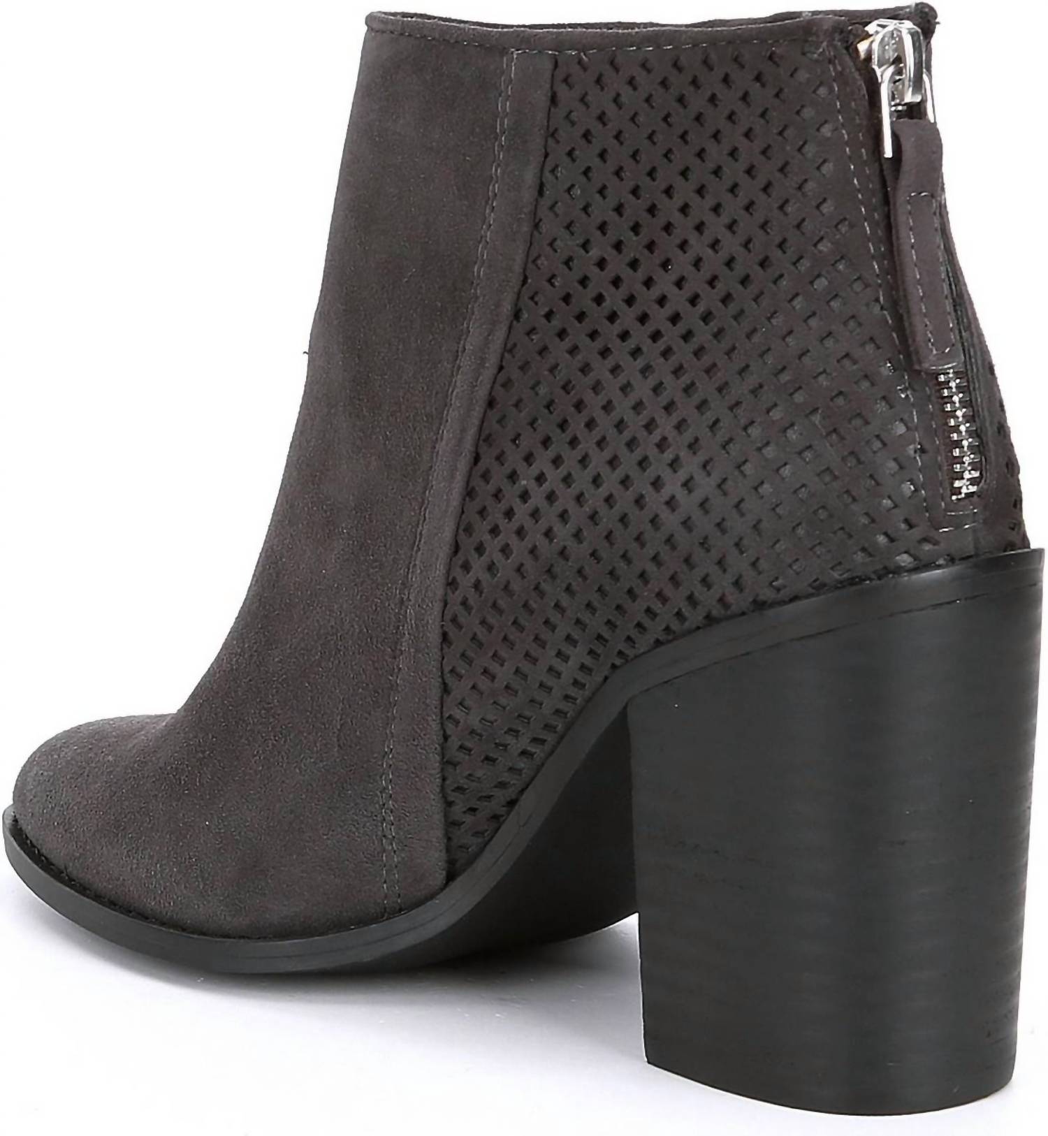 Steve Madden - Women's Replay Perf Heel Suede Bootie