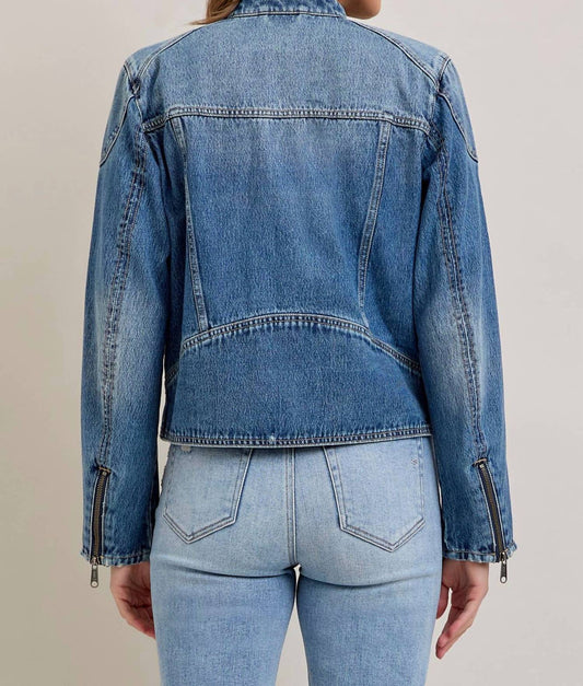 Hidden - Classic Biker Jacket