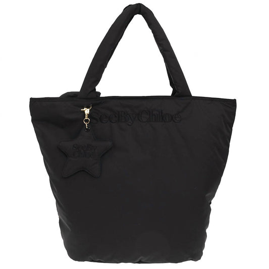 See By Chloe - Women's Solid Nylon Joy Rider Tote Handbag