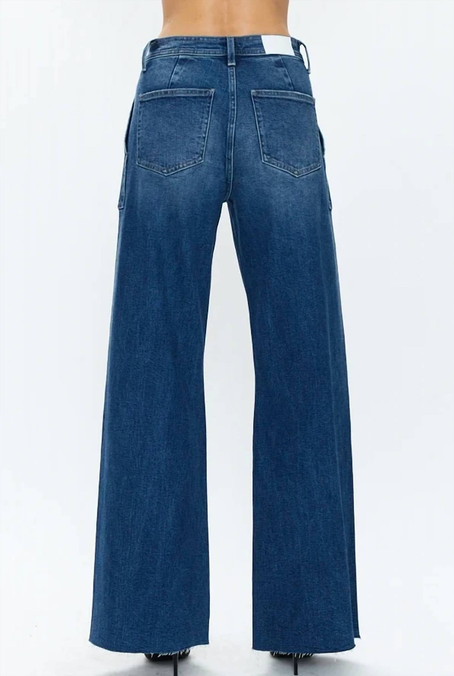 Pistola - Penny Utility High Rise Wide Leg Jeans