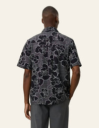 Les Deux - Charlie Poppy Aop Short Sleeve Shirt