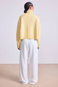 Apiece Apart - Ari Cropped Turtleneck Top