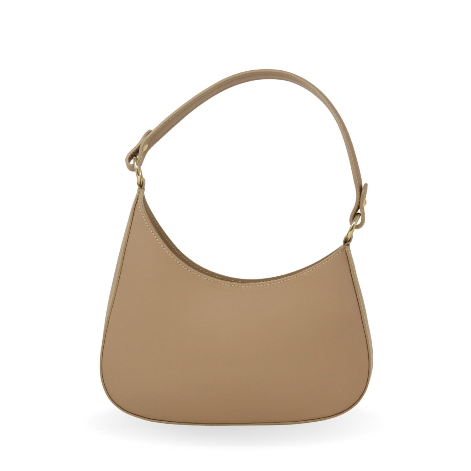 German Fuentes - Women's Italian Leather Shoulder Crossbody Bag