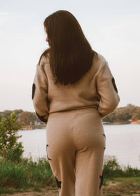 Raisonnel East Coast Nights Jogger in tan - women's pants - view 5